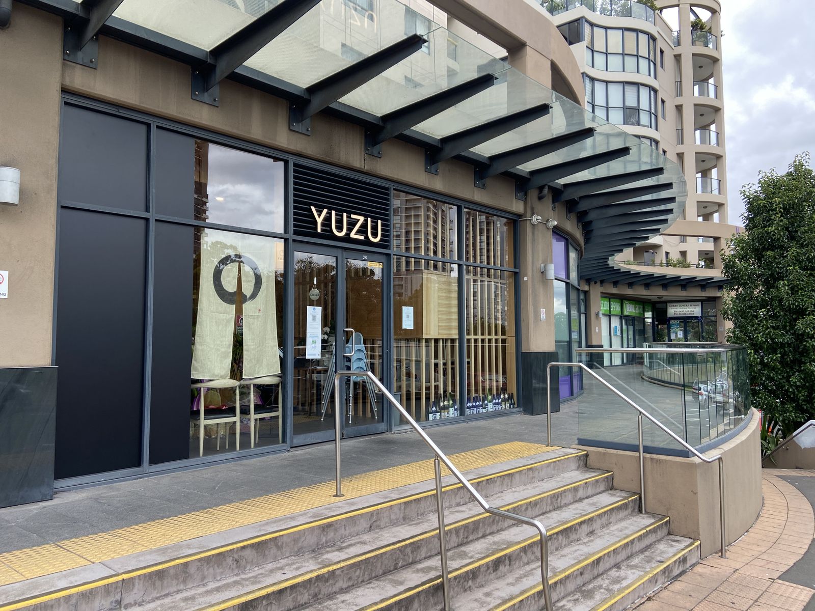 The Yuzu Epping shopfront on Rawson Street